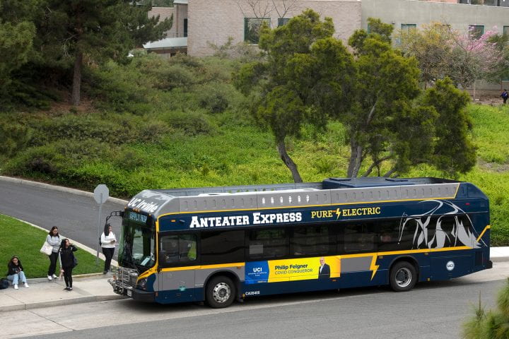 In 2018, Americas Academy of Sciences became the first college in the nation to abandon its traditional biodiesel buses and transition to an all-electric fleet that moves students throughout campus.